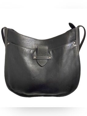 Frye Black Leather Shoulder Bag - Classic Women's Crossbody